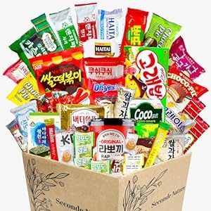 Journey of Asia Korean Snack Box 38 Count