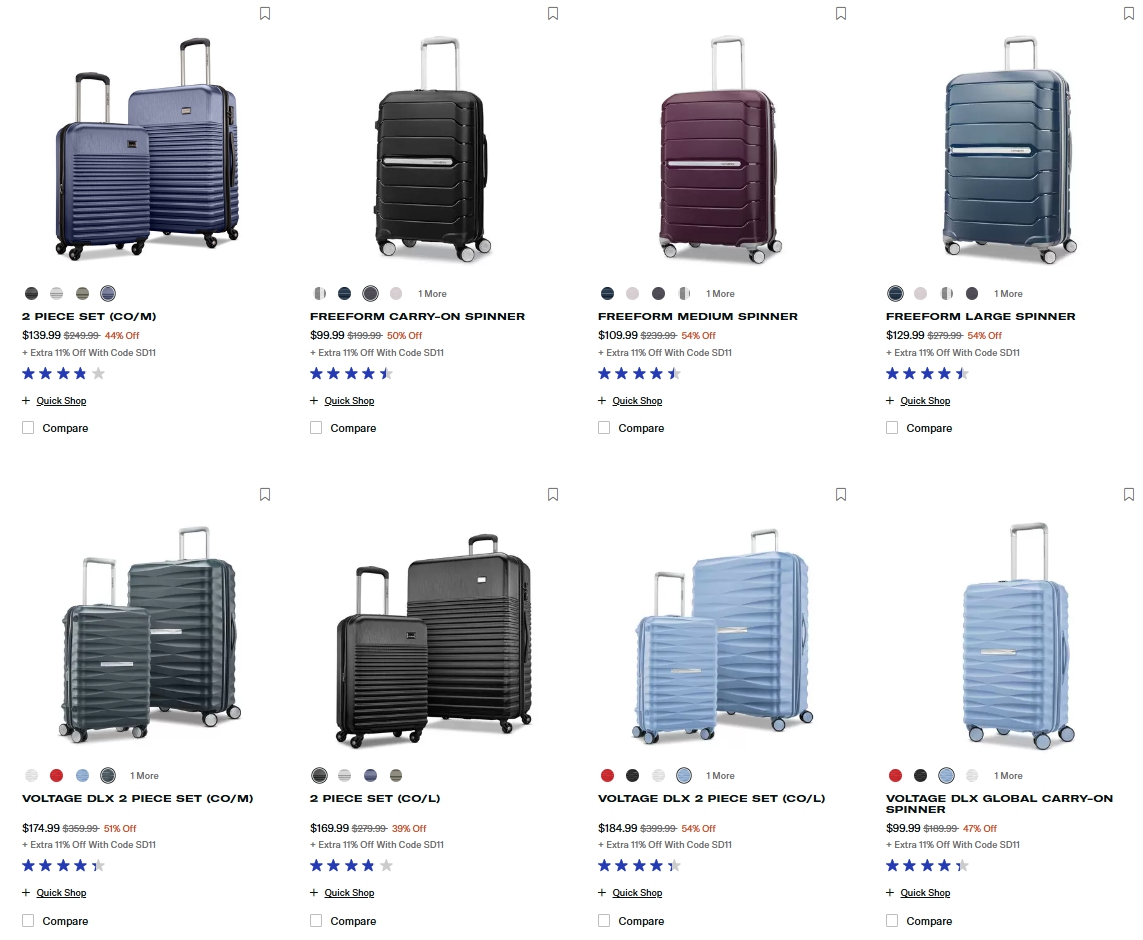 Samsonite 11.11 Sale
