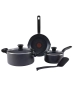 Initiatives Aluminum 6 Piece Cookware Set
